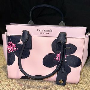 Kate Spade Cameron Grand Flora Pink Purse